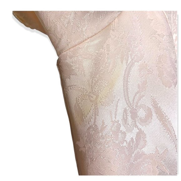 Vintage 90s Jessica McClintock Victorian Brocade Dress Medium - Picture 8 of 14